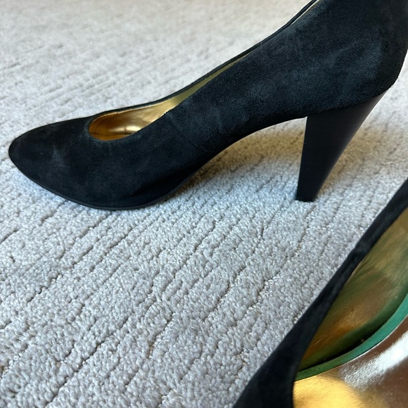 Seychelles Black suede heels size 9 - Picture 6 of 12